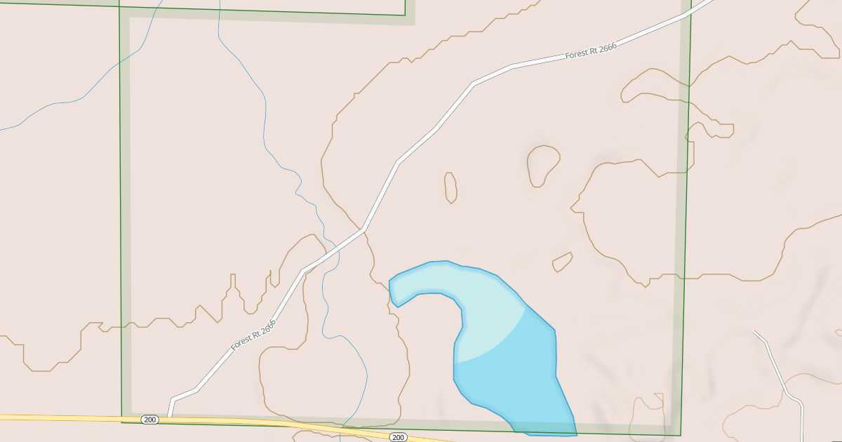 Map preview of MN 200 SPUR 2666