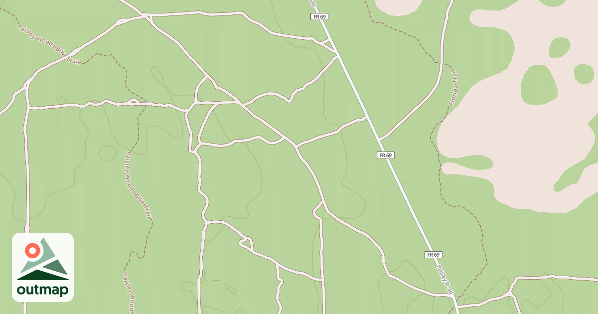 Map of USFS National Forest System Roads {E4D2B586-A129-4ED9-A007-7C6E7FE6B9A8}