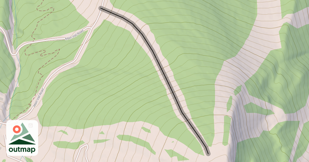 Map of Riva Ridge - Upper