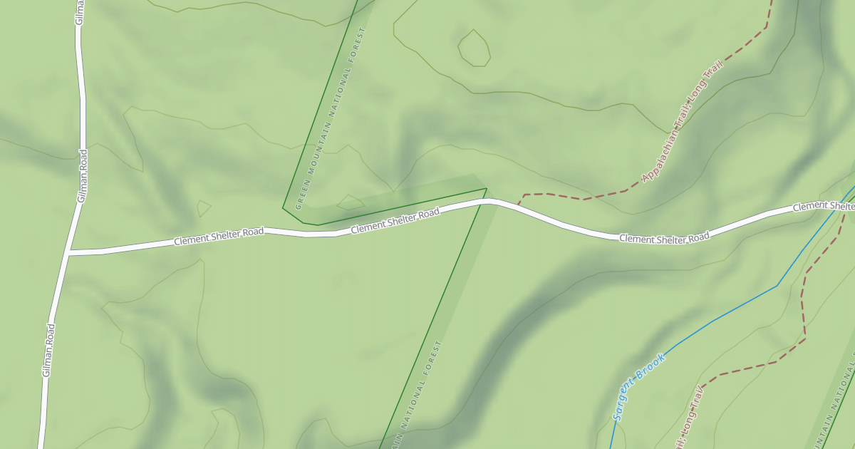 Map preview of Clement Shelter Road C4/7 Conn