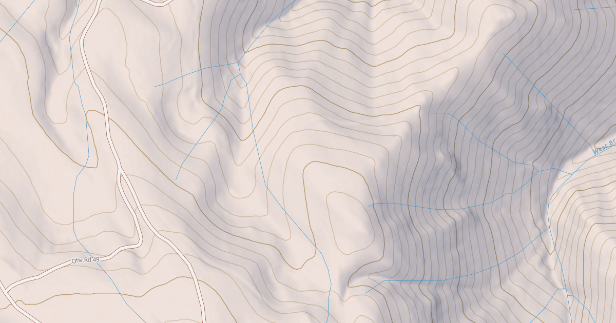 Map preview of CLAREMONT TIE SPUR