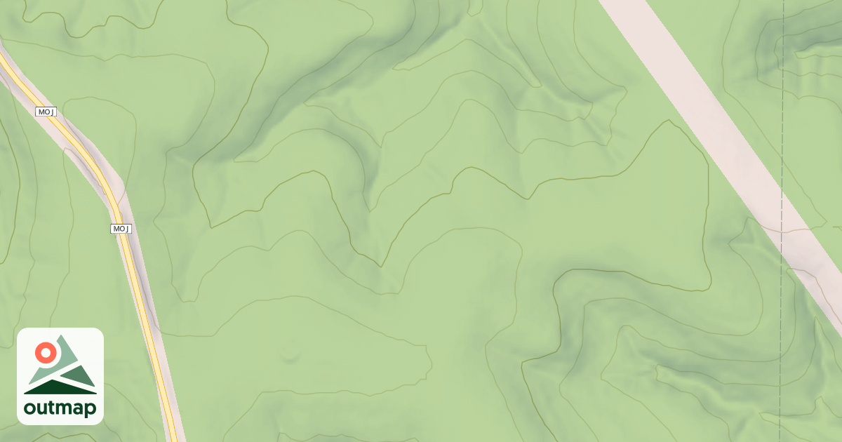 Map of SENATOR RIDGE