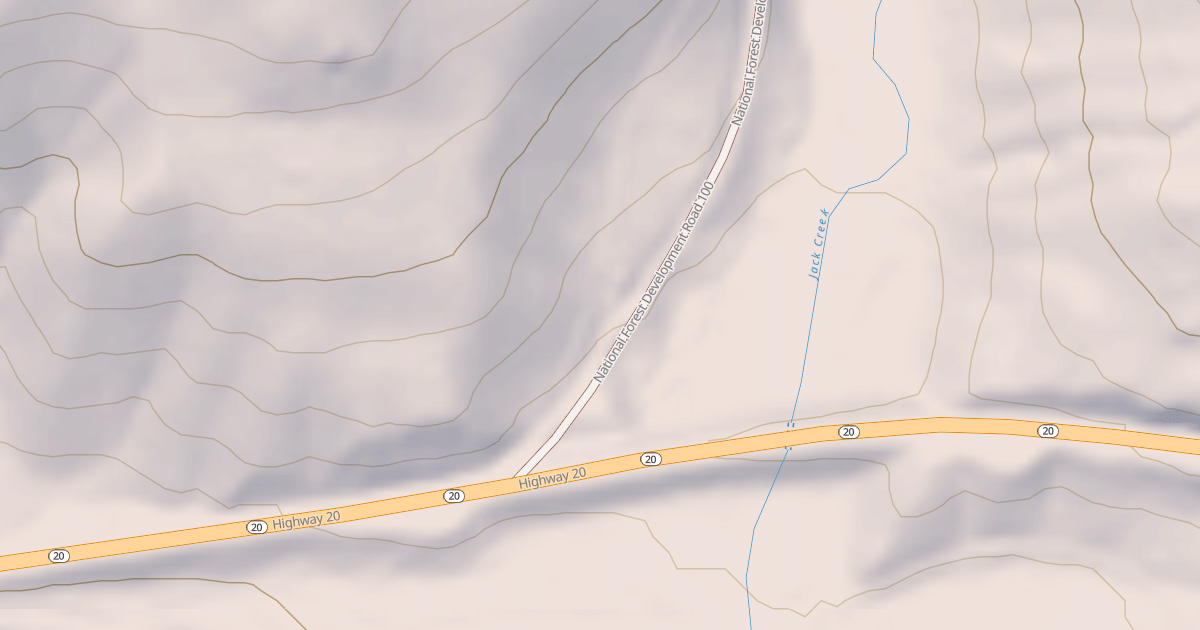 Map preview of JACK CREEK
