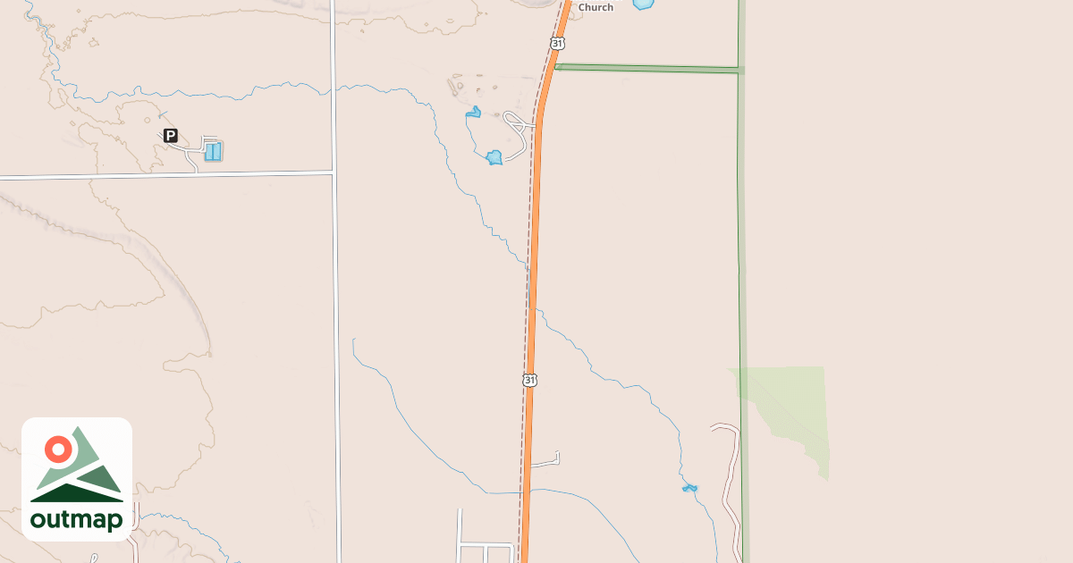 Map of North Western State Trail