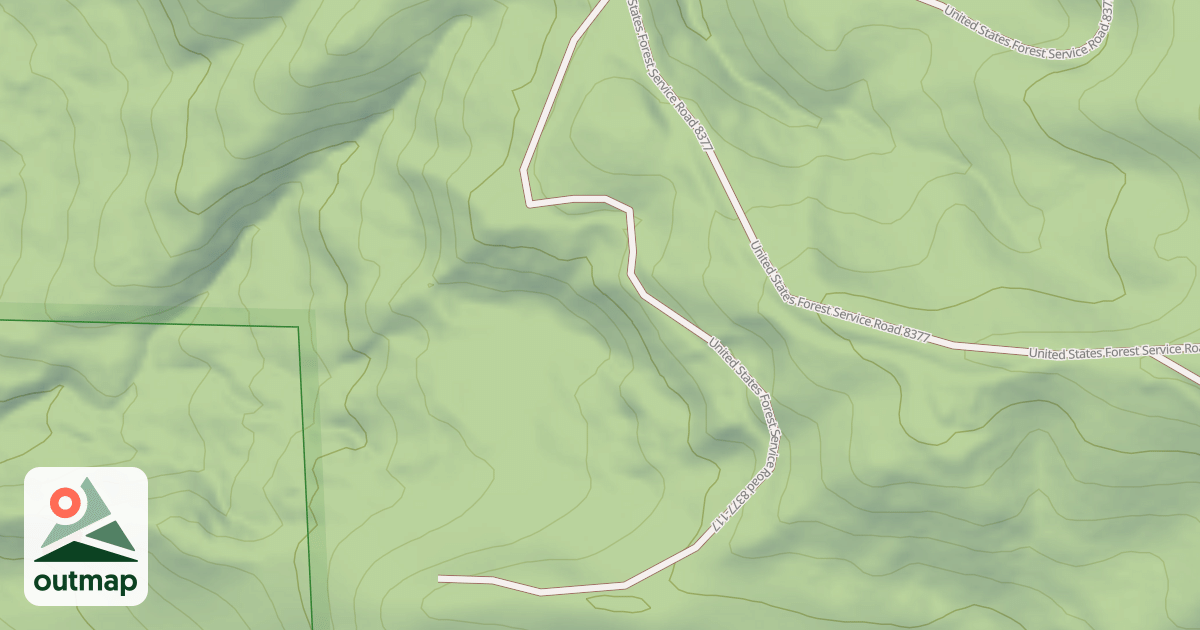Map of USFS National Forest System Roads {496296C8-4079-4FCC-B08A-04C746A617B9}