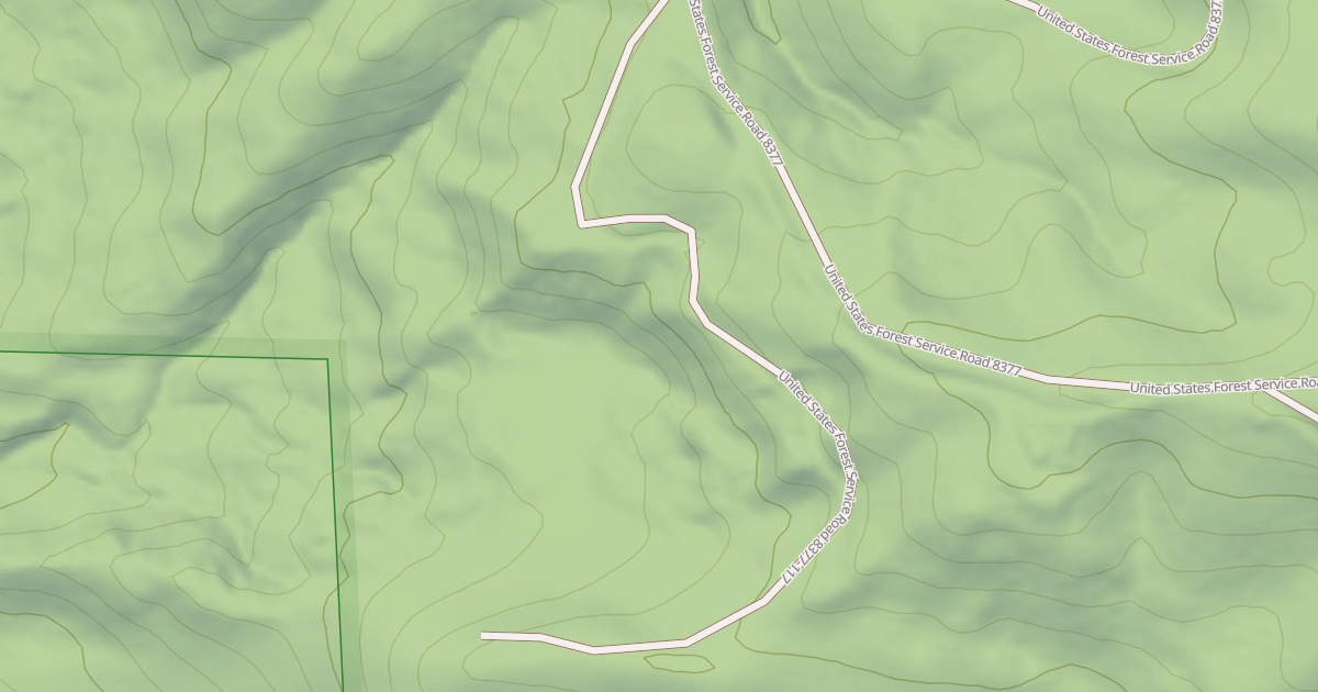 Map preview of USFS National Forest System Roads {496296C8-4079-4FCC-B08A-04C746A617B9}