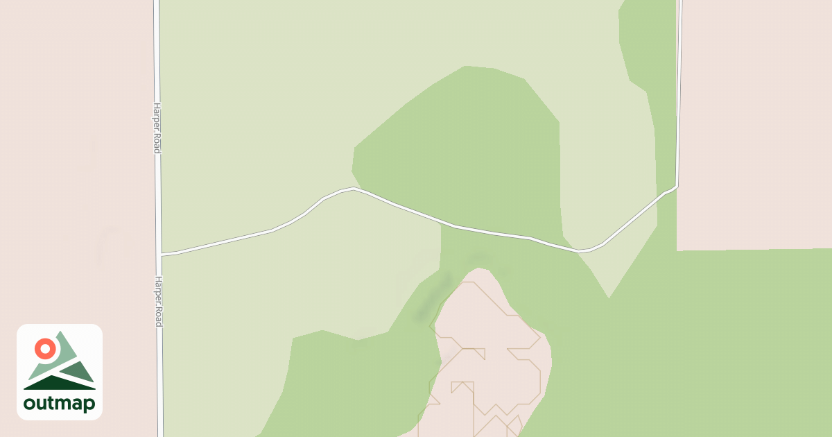 Map of Lake George State Forest Trail