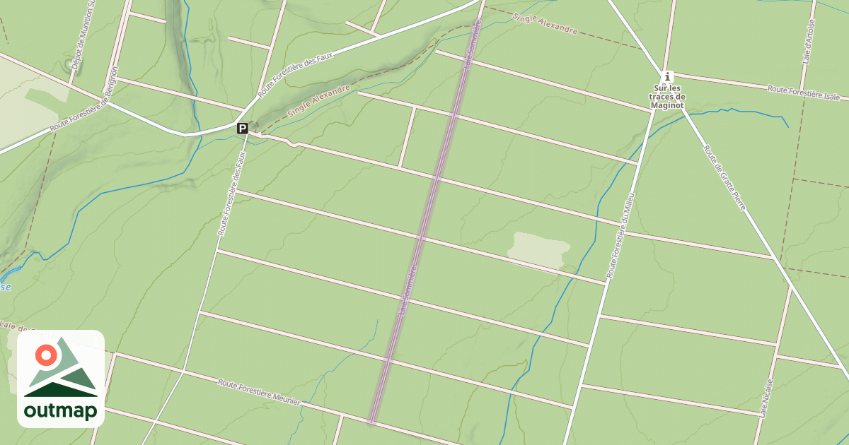 Map of Laie Sommière