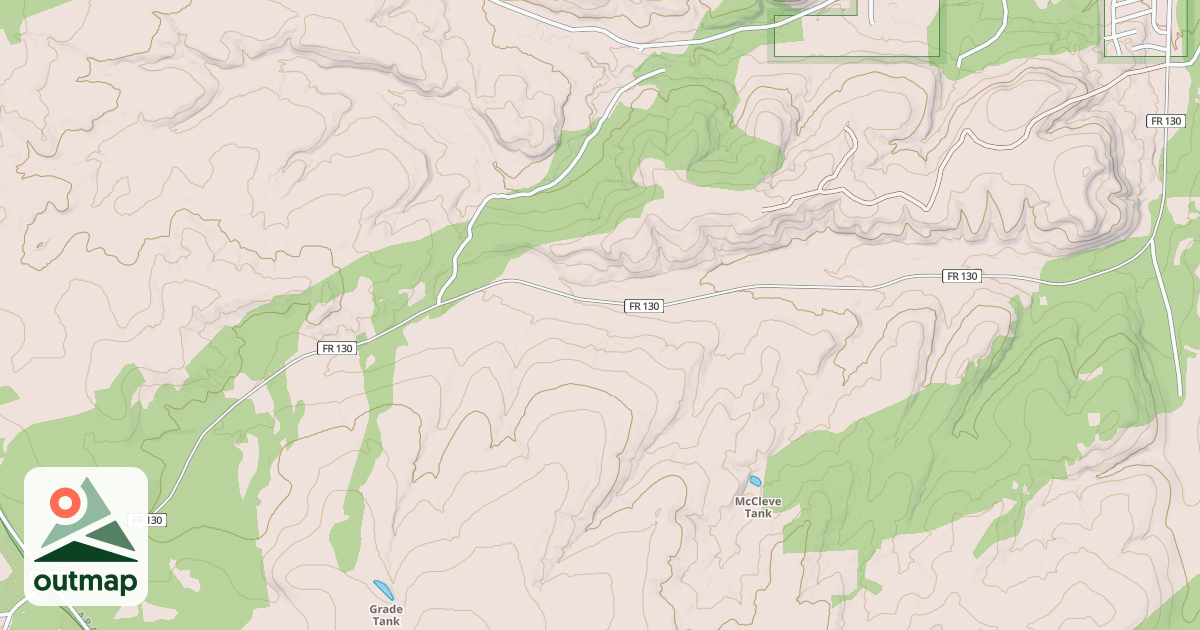 Map of PINEDALE - RIM