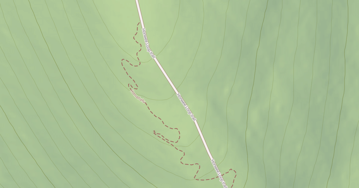 Map preview of Honwee Loop Trail