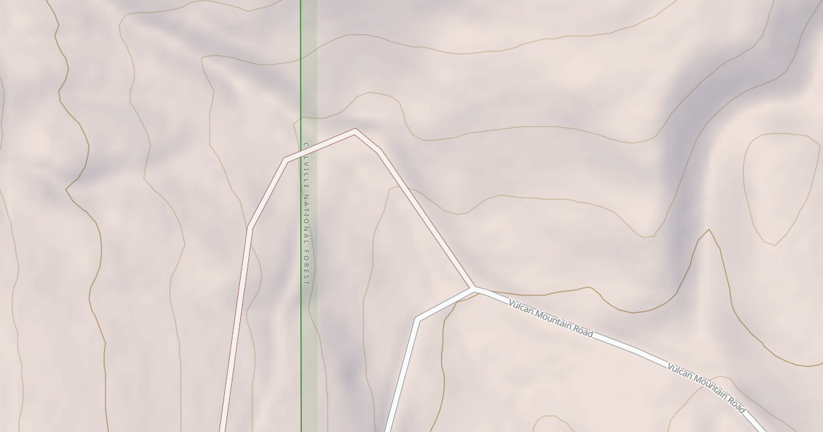 Map preview of USFS Motor Vehicle Use Map Roads {24C4F948-0AF4-48BA-A140-8A8E62BEC113}