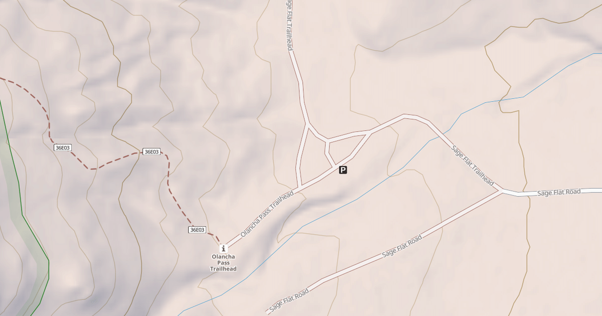 Map preview of ALT OLANCHA PASS TH