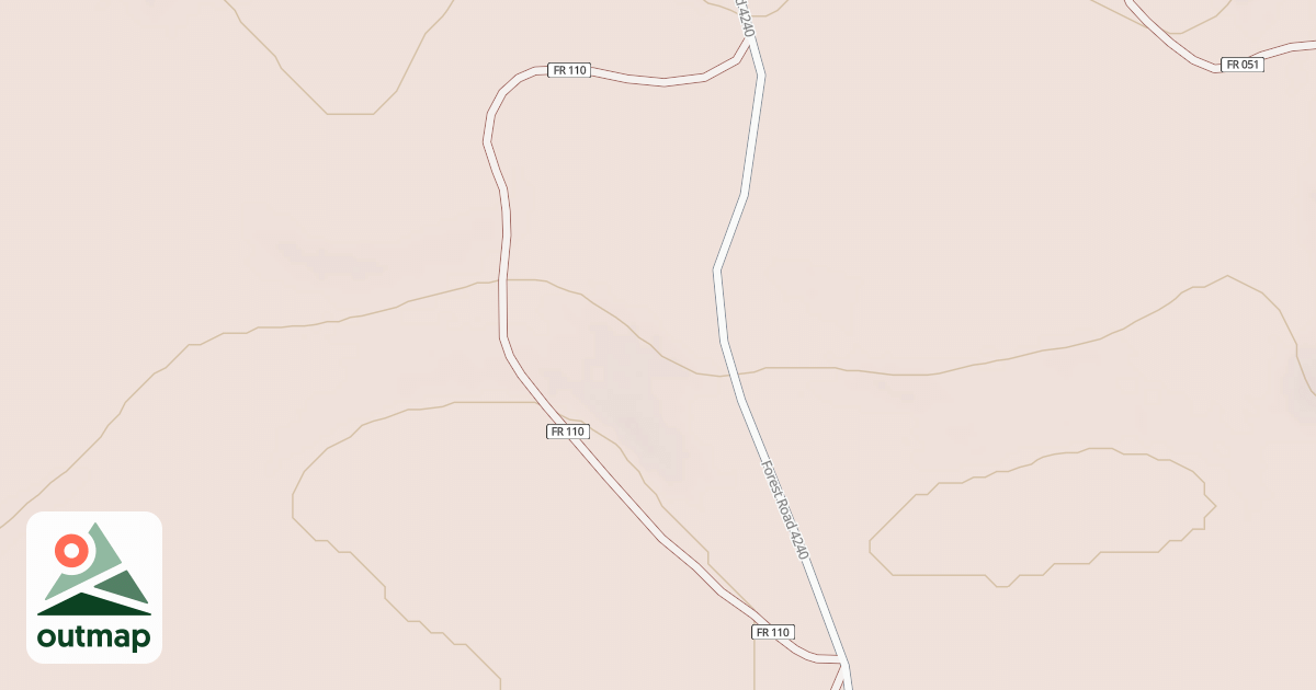 Map of USFS Motor Vehicle Use Map Roads {5248E707-9DDA-4AD2-B1EF-FD97B47BA028}