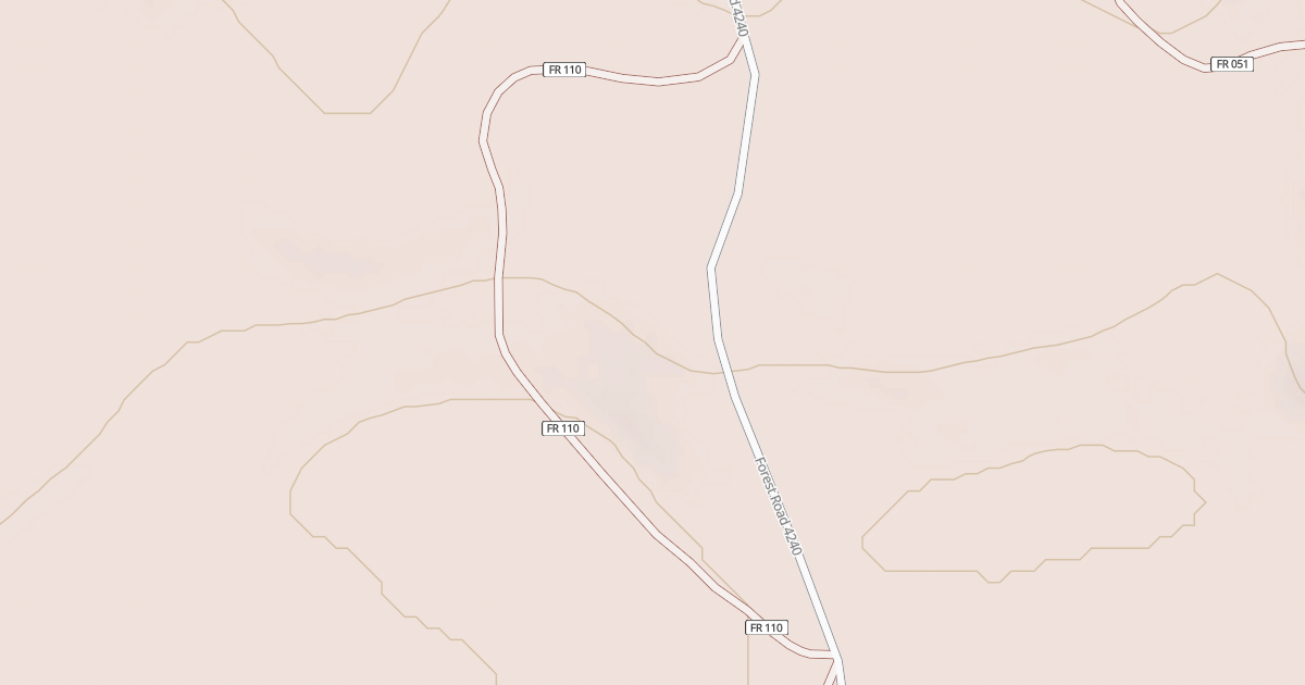 Map preview of USFS Motor Vehicle Use Map Roads {5248E707-9DDA-4AD2-B1EF-FD97B47BA028}