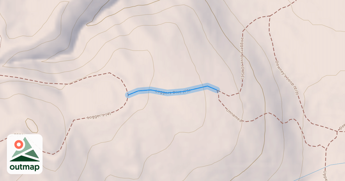 Map of Loggers Dive (FS)