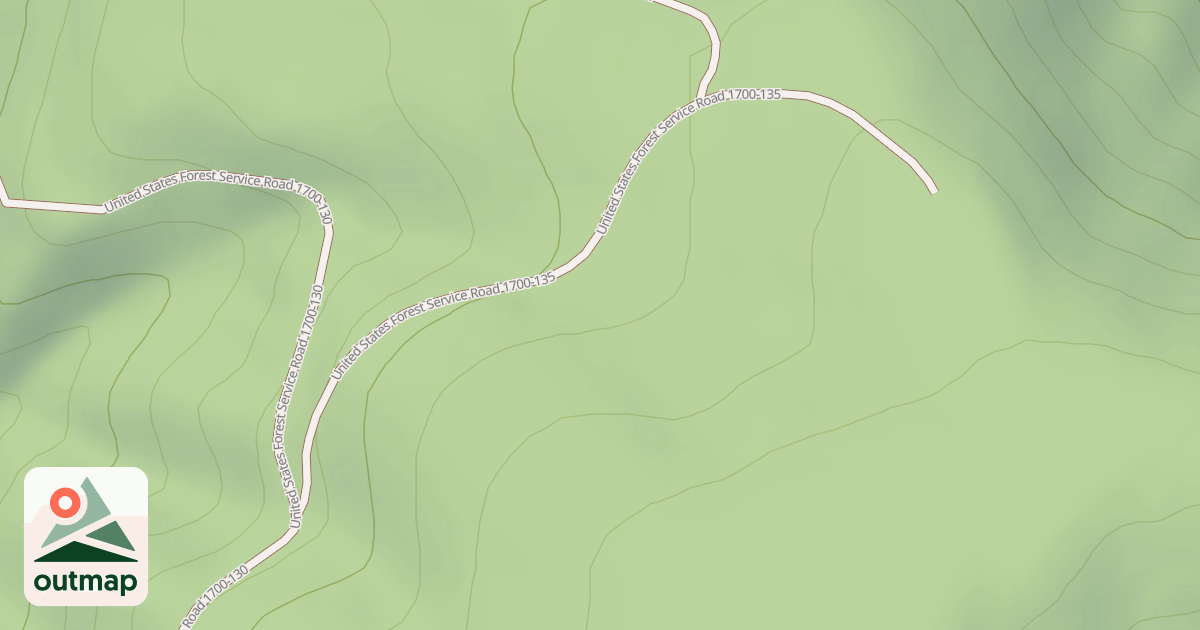 Map of USFS Motor Vehicle Use Map Roads {A8E86C8A-A4B6-42A7-B496-D1388DBA7C13}