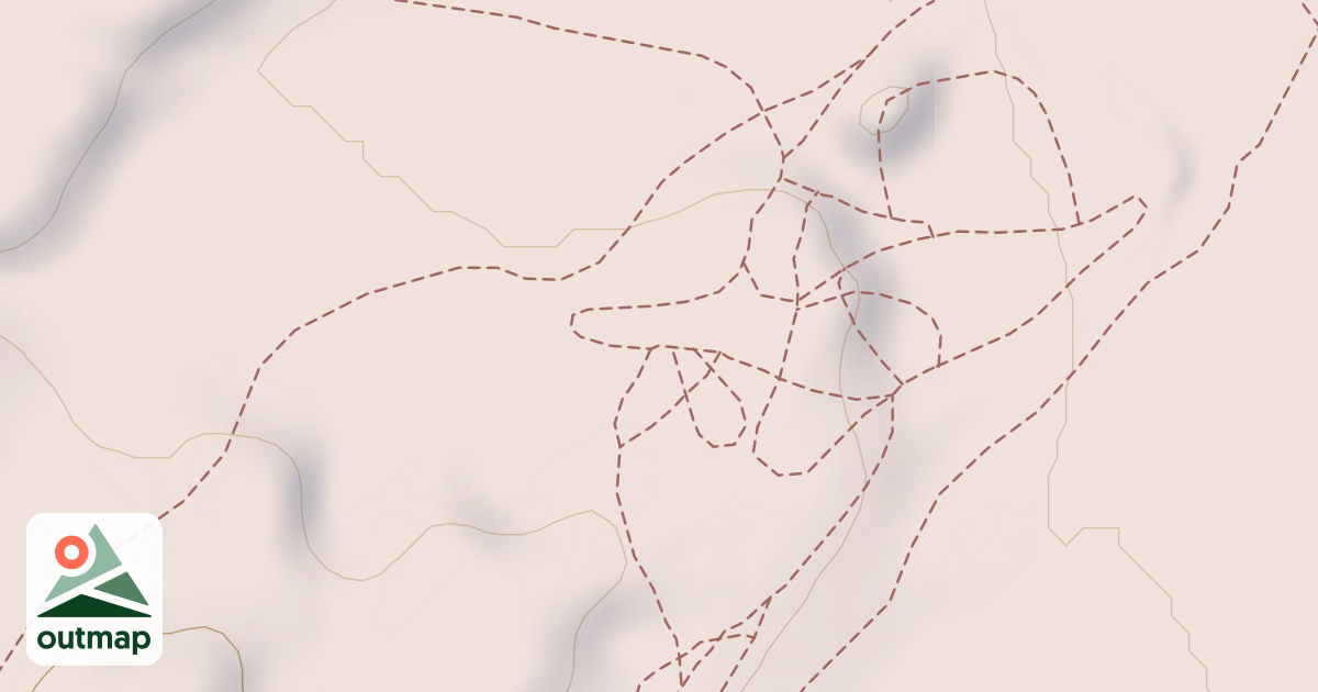 Map of BLM National GTLF Public Motorized Trails 3a654412-e1e1-4a9b-ba13-a59126d60774