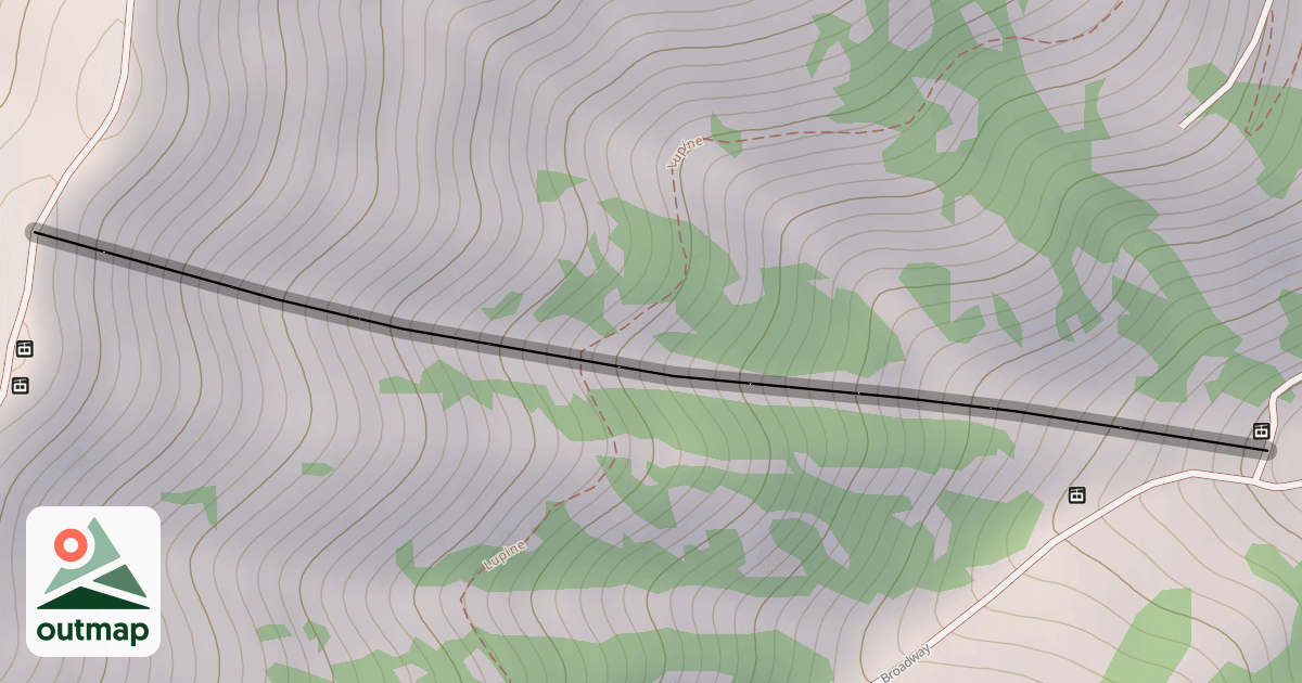 Map of Lookout Bowl