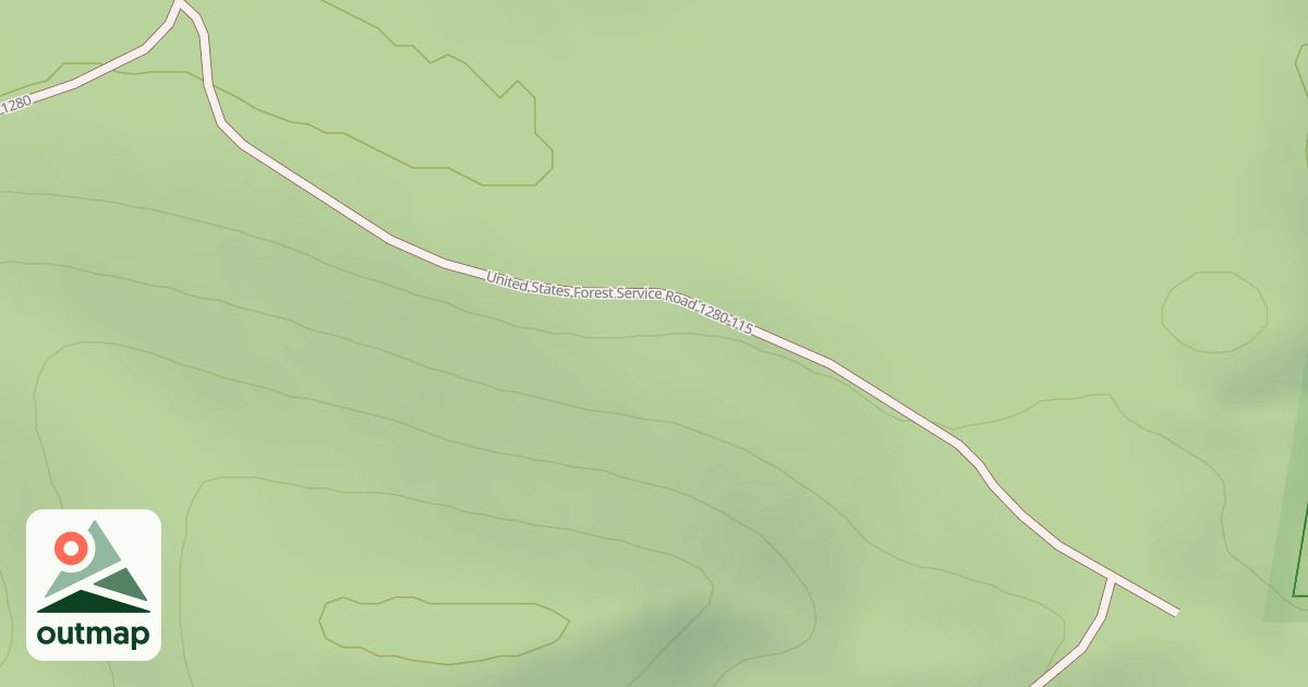 Map of USFS National Forest System Roads {0E9825AE-D751-4F25-B4E2-CABB3610DFD1}
