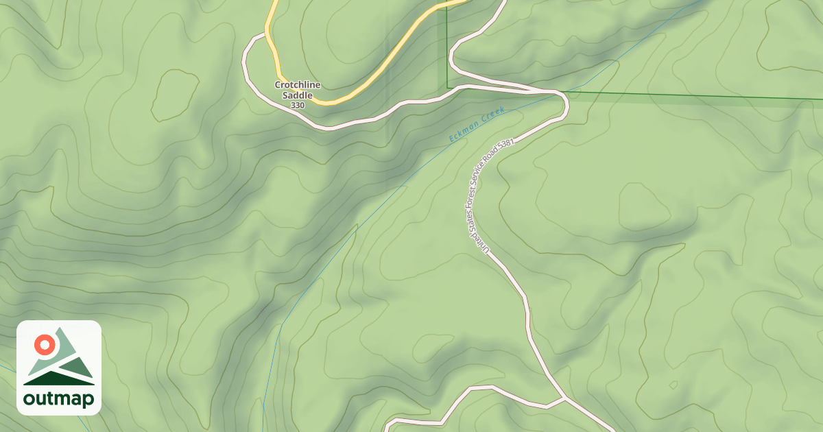 Map of USFS National Forest System Roads {D8AF8259-B378-4F2D-BF4E-FF92902F72D4}