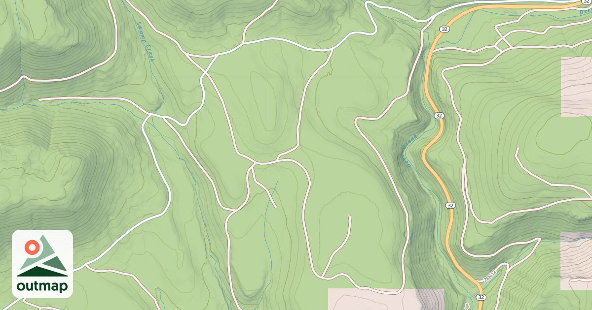 Map of LASSEN TRAIL LOOP