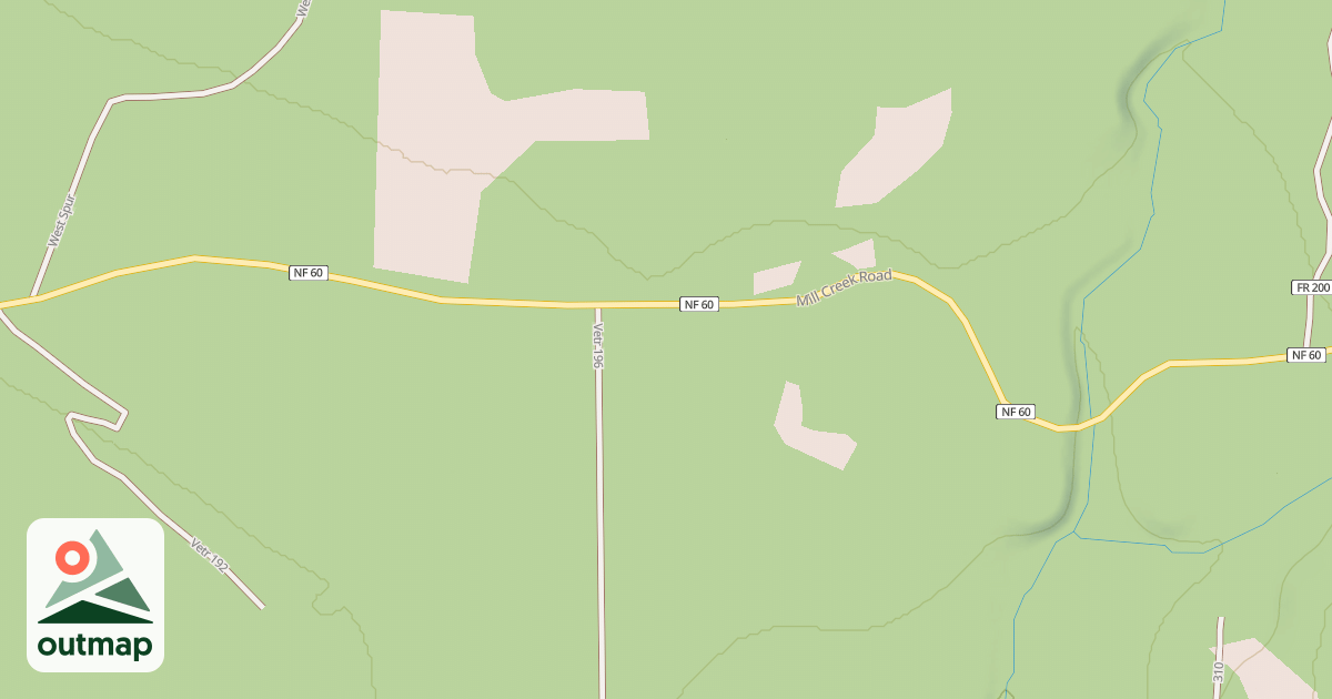 Map of USFS Motor Vehicle Use Map Roads {055F771B-7CAB-42B2-A7FC-1DEFCE2C72D9}