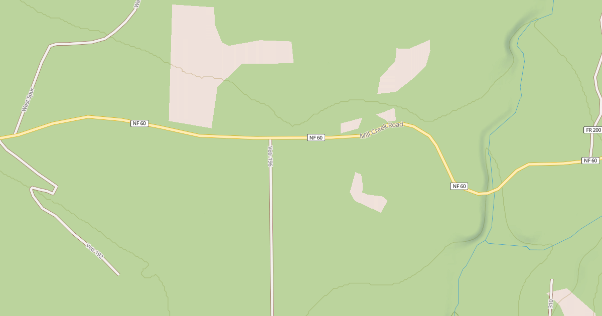 Map preview of USFS Motor Vehicle Use Map Roads {055F771B-7CAB-42B2-A7FC-1DEFCE2C72D9}