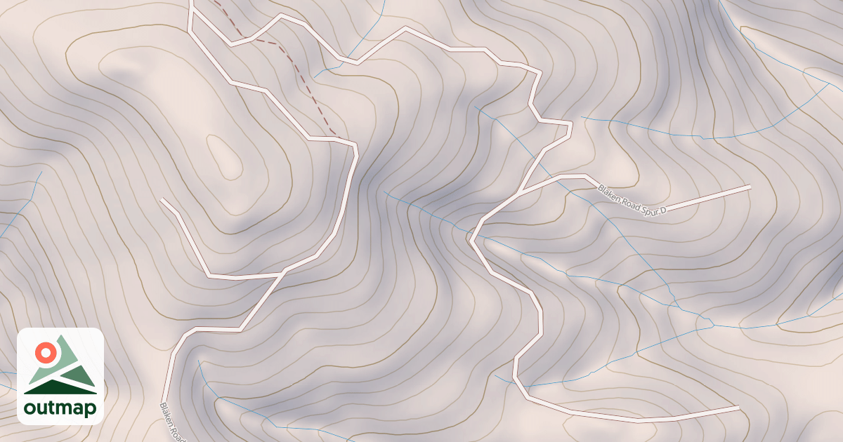Map of BLAKEN