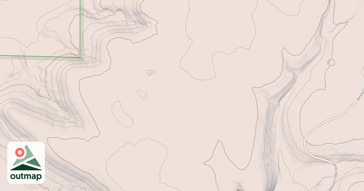 Map of TURKEY ROOST