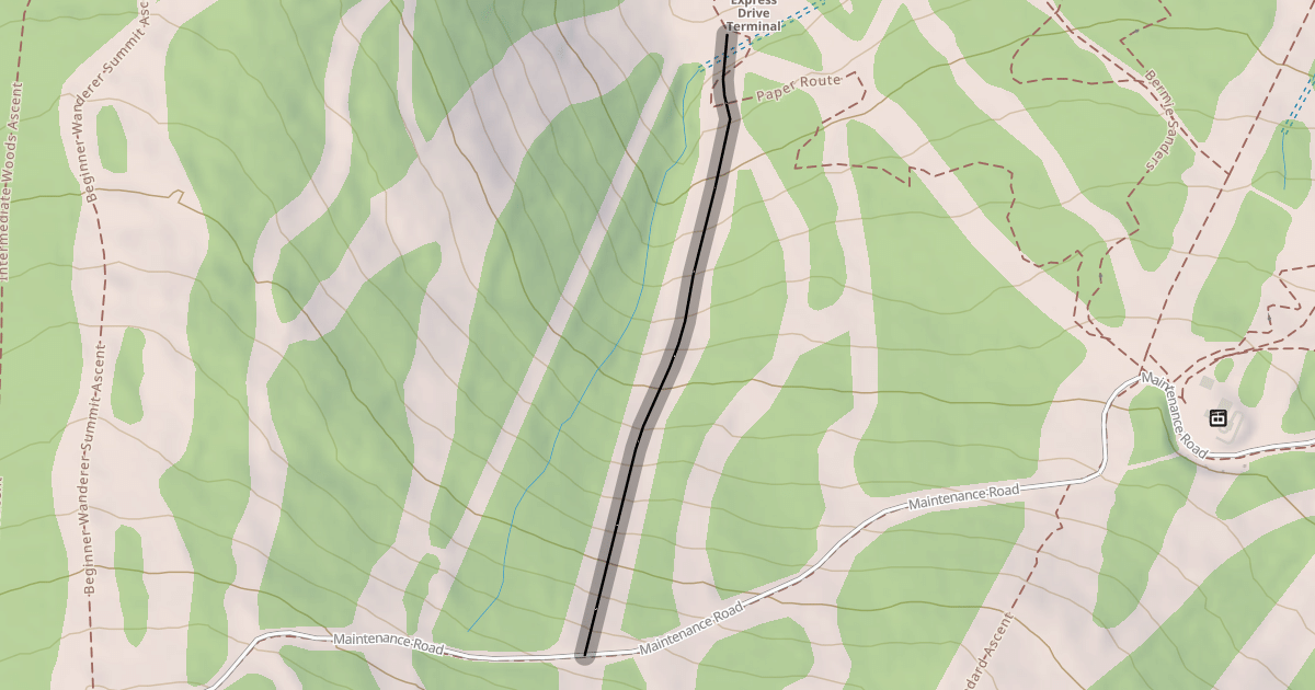 Map preview of Lower Liftline