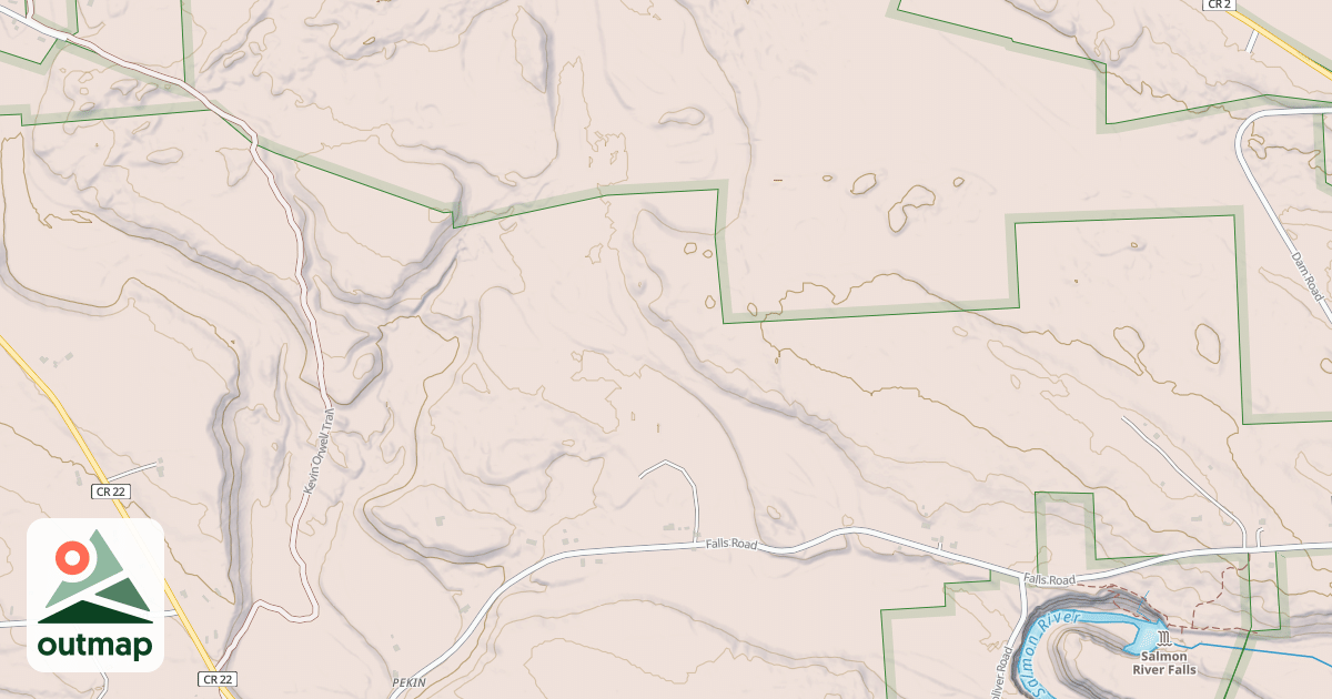 Map of Atv & Snowmobile Trail