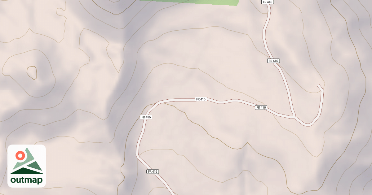 Map of 416.A