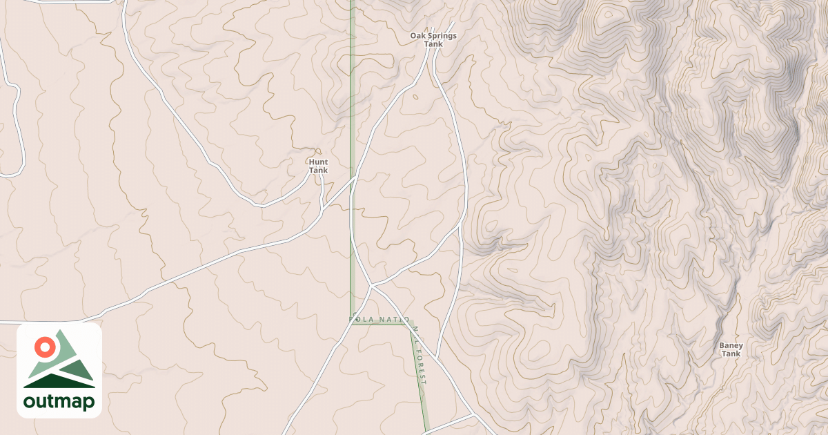 Map of USFS Motor Vehicle Use Map Roads {ACB0D851-8B3A-4523-9D11-37E1A272FCDD}