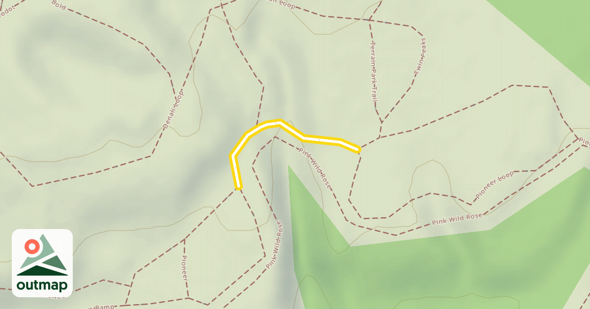 Map of Pioneer Loop