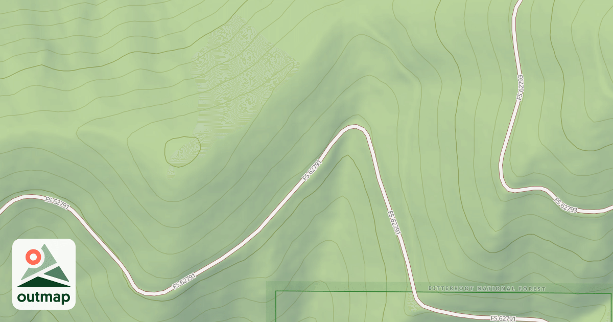 Map of (FDR) TWO BEAR