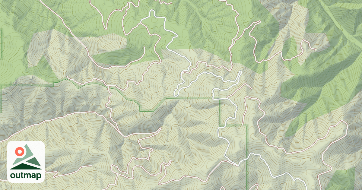 Map of (FDR) N FRK RYE-HARLAN MTN