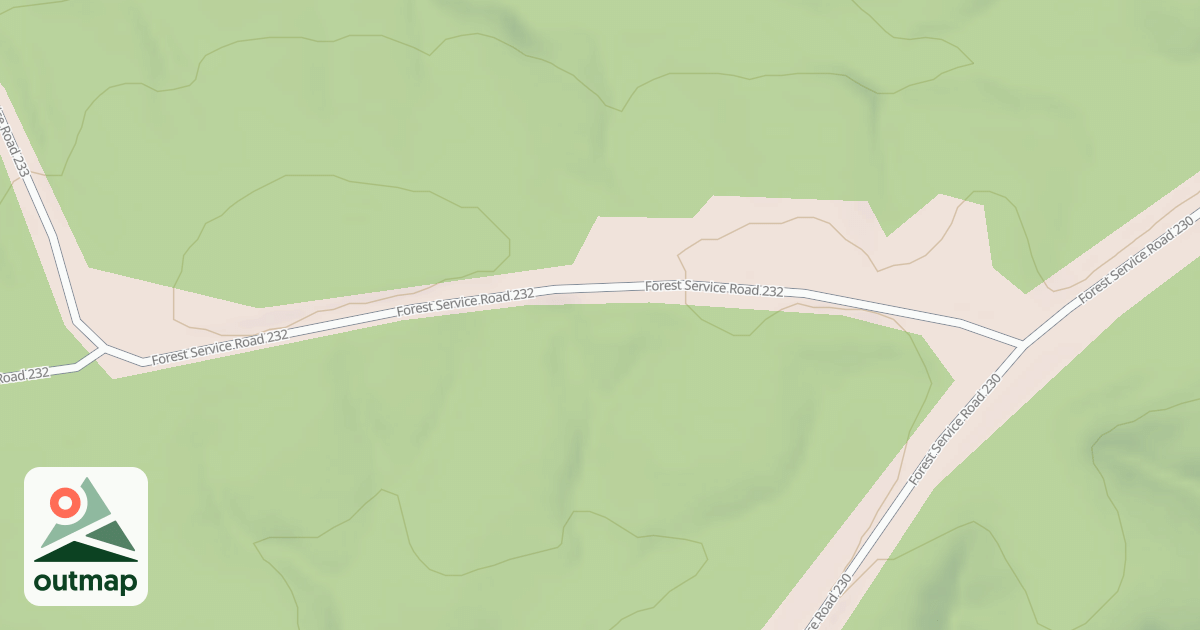 Map of FT. HENRY TRAILS ROAD