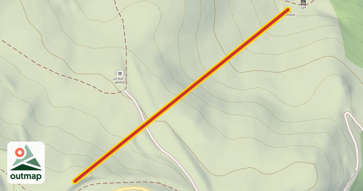 Map of Téchous