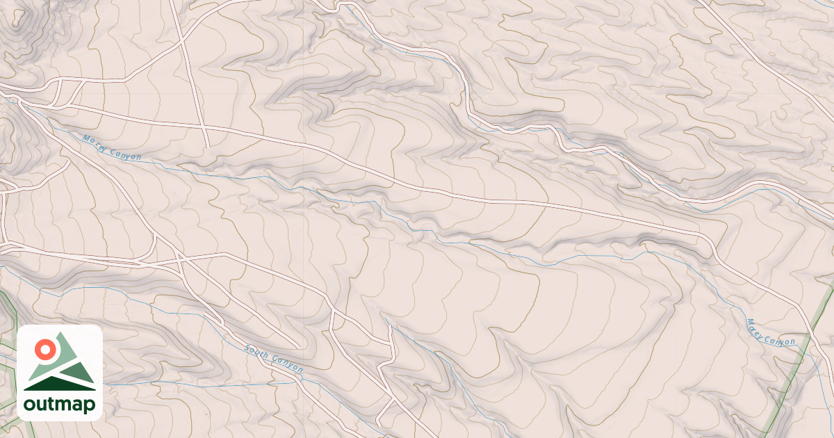 Map of MOREY ROAD