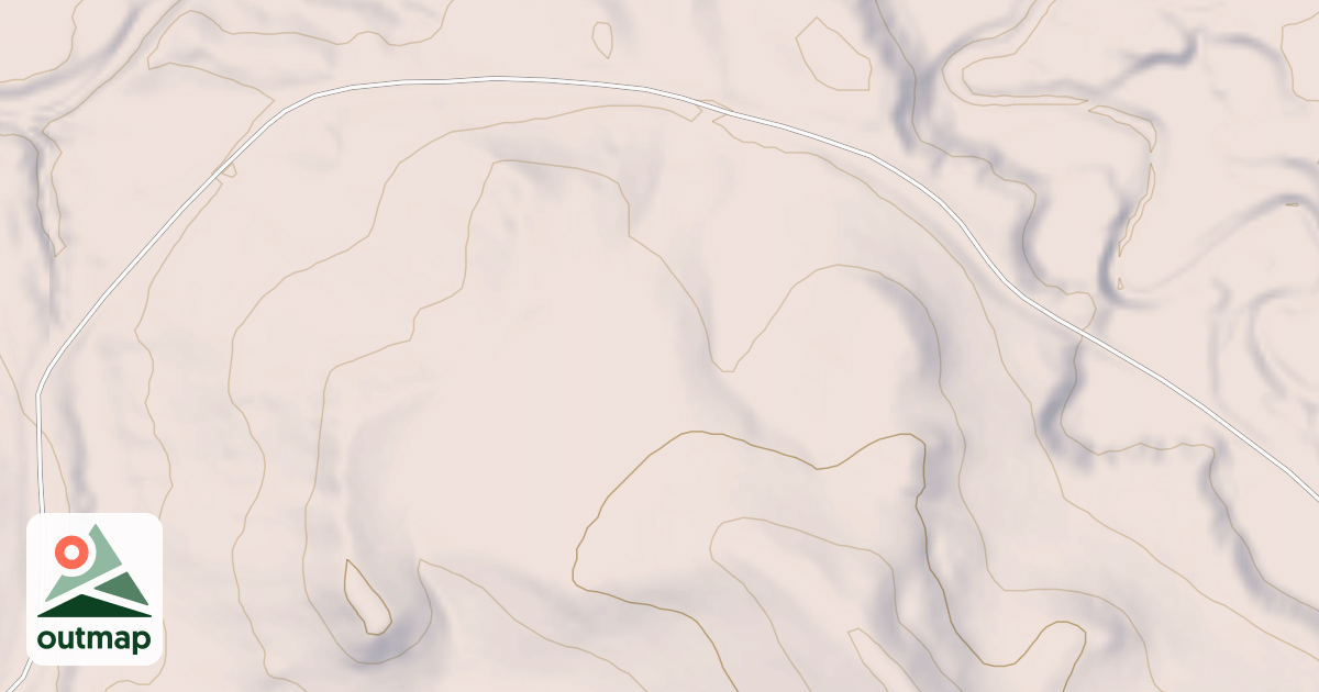 Map of (FDR) ASH COULEE