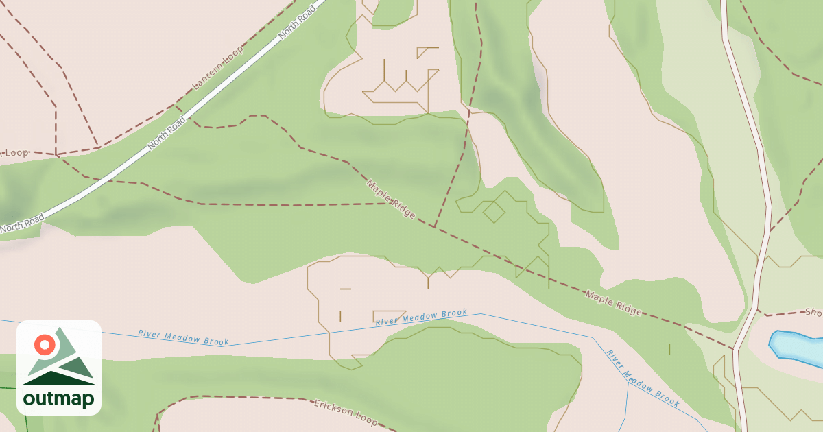Map of Maple Ridge Trail