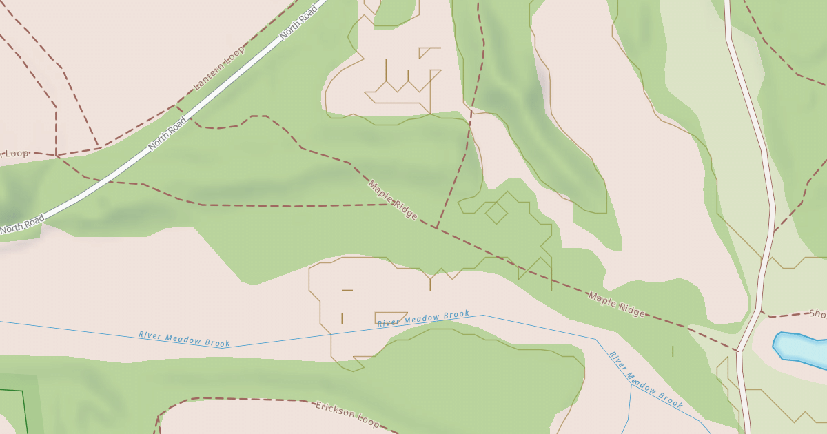 Map preview of Maple Ridge Trail