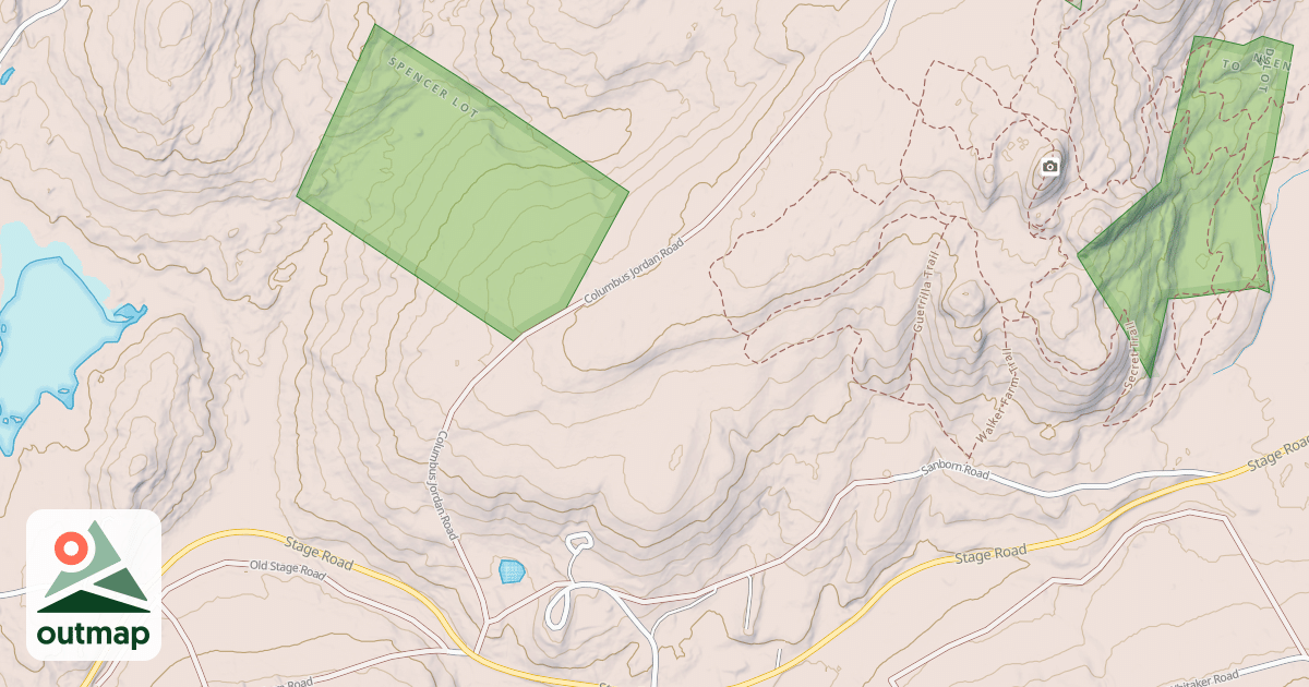 Map of Columbus Jordan Rd