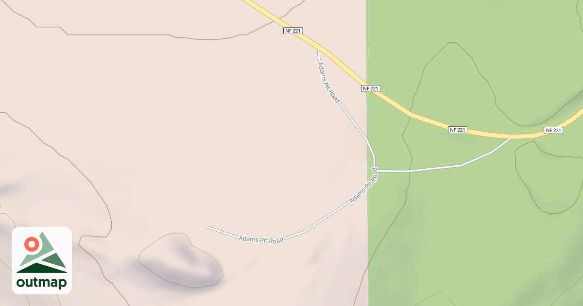 Map of ADAMS PIT