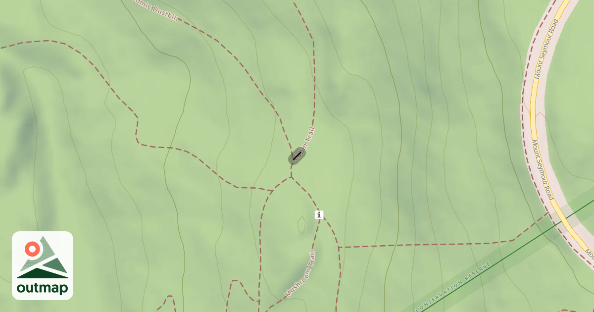 Map of Cabin Trail