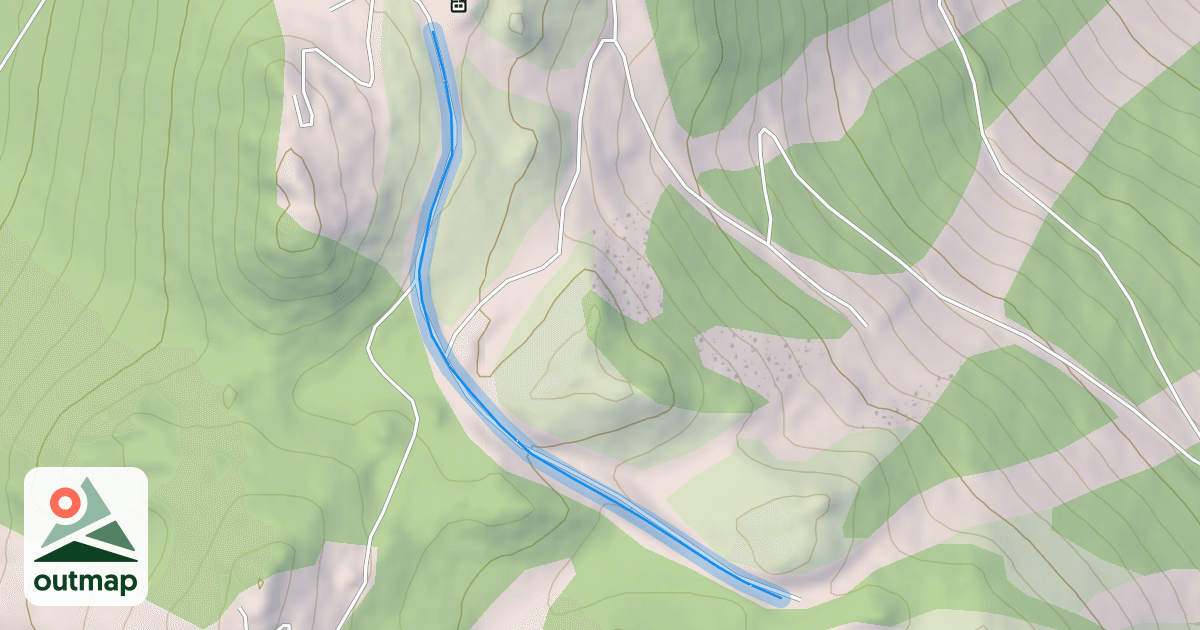 Map of High Traverse