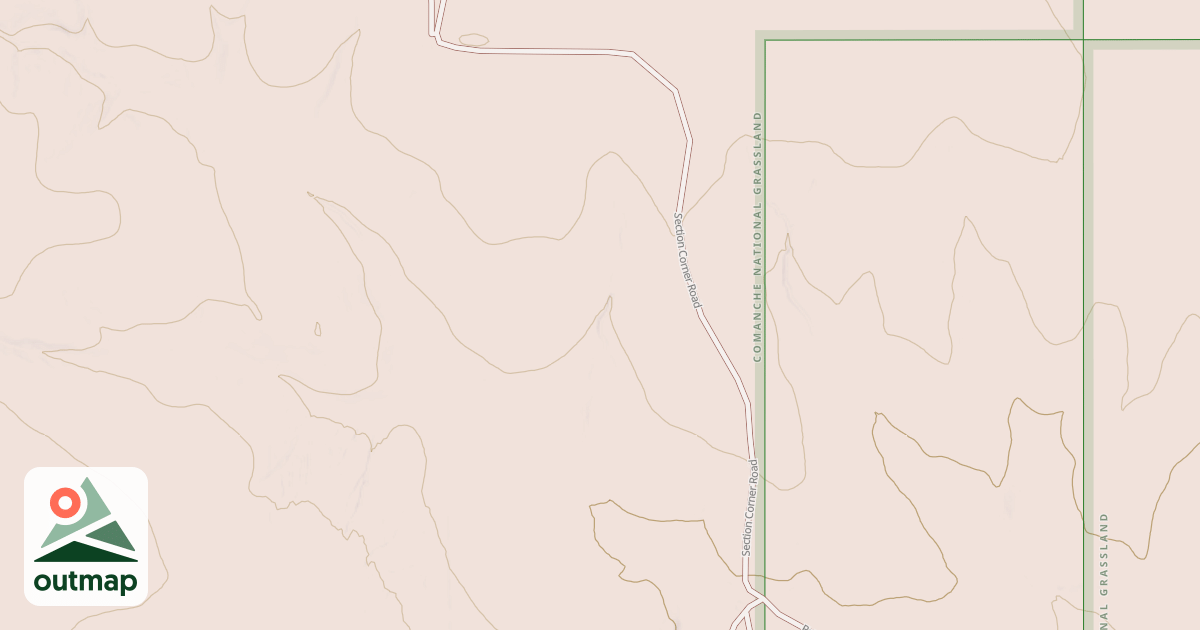 Map of SECTION CORNER