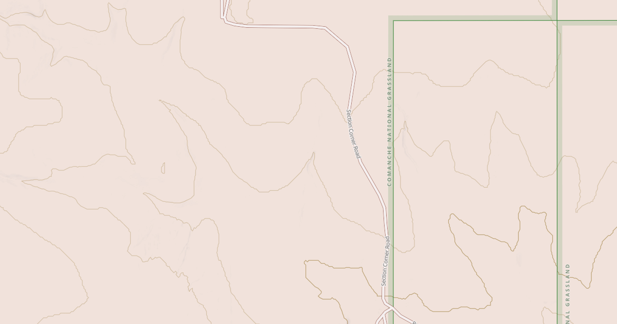 Map preview of SECTION CORNER