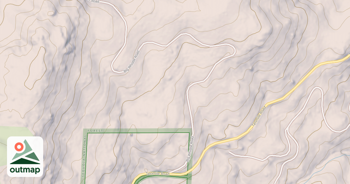 Map of BIG WHISTLE