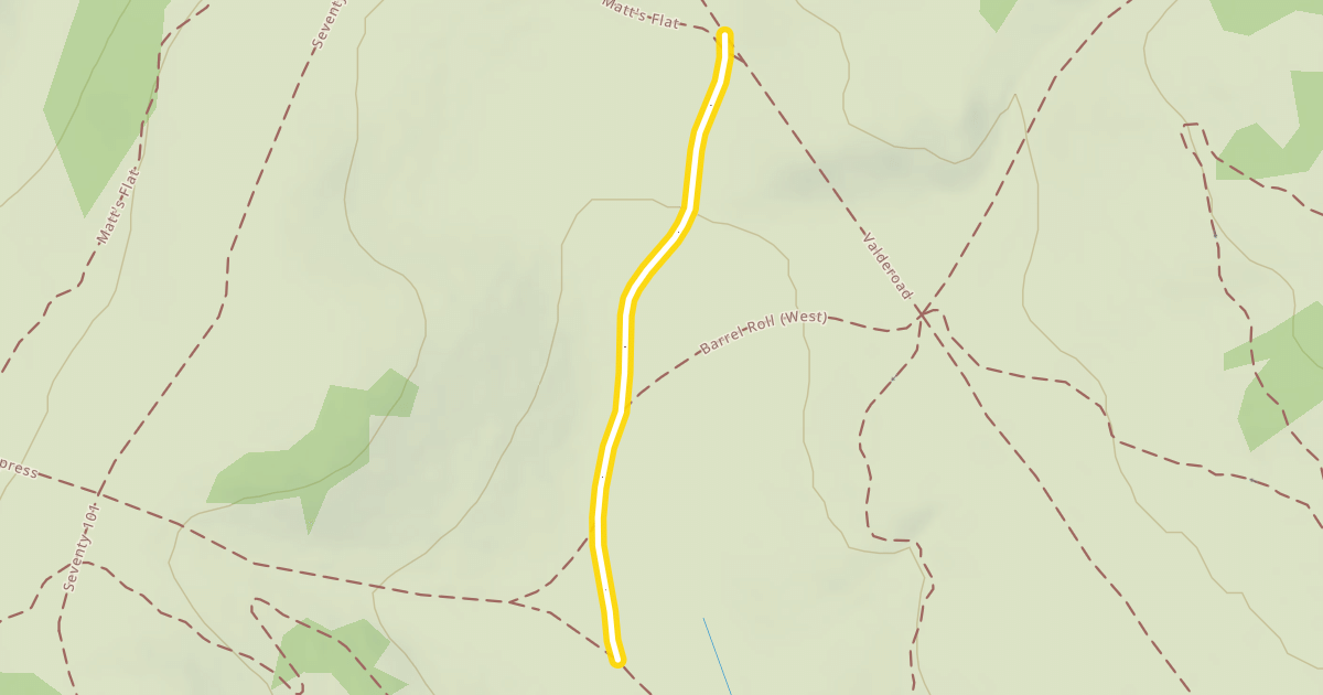 Map preview of Matt's Flat